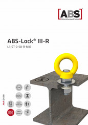 Abs ABS-Lock III-R Montageanleitung