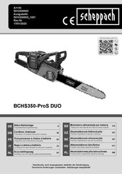 Scheppach BCHS350-ProS DUO Originalbetriebsanleitung