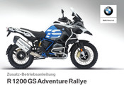 BMW Motorrad R 1200GS AdventureRallye 2017 Zusatzbetriebsanleitung