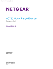 NETGEAR AC750 Benutzerhandbuch