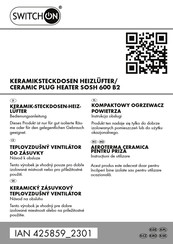 Switch ON SOSH 600 B2 Bedienungsanleitung