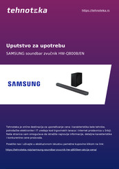 Samsung HW-Q810B Bedienungsanleitung