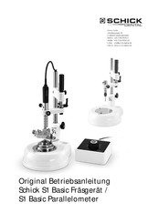 Schick Dental S1 Basic Originalbetriebsanleitung