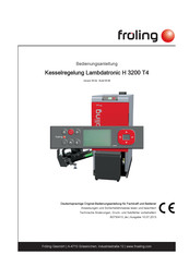 Froling Lambdatronic H 3200 T4 - Touch Bedienungsanleitung