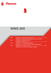 flamco WMS 800 Montage- Und Betriebsanleitung