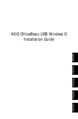Axis OfficeBasic USB Wireless G Installationsanleitung