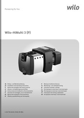 Wilo HiMulti 3 Einbau- Und Betriebsanleitung
