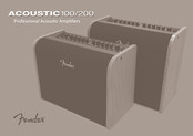 Fender Rumble 200 Bedienungsanleitung
