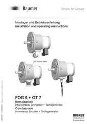 Baumer GT 7 Montage- Und Betriebsanleitung