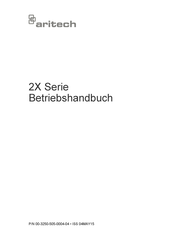 Aritech 2X Serie Benutzerhandbuch