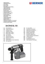 Berner 341265 Originalbetriebsanleitung