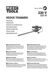 Meec tools 009385 Bedienungsanleitung