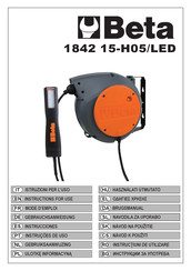 Beta 1842 15-H05/LED Gebrauchsanweisung