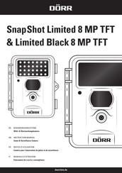 Dorr SnapShot Limited Black 8 MP TFT Bedienungsanleitung
