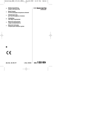 Einhell bavaria BMG 135 Kit Bedienungsanleitung