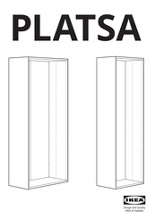 IKEA PLATSA AA-1914472-9 Montageanleitung