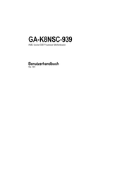 Gigabyte GA-K8NSC-939 Benutzerhandbuch