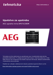 AEG BPK742380M Benutzerinformation