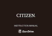 Citizen ECO DRIVE BY0 Serie Bedienungsanleitung