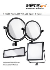 Walimex Pro LED Square Gebrauchsanleitung
