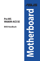 Asus Pro WS W680M-ACE SE Handbuch