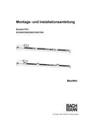 Bachmann BN5000 Montage-Und Installationsanleitung