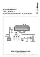 ProMinent DULCOMARIN II Ergänzungsanleitung