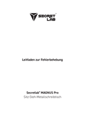 Secret Lab MAGNUS Pro Leitfaden Zur Fehlerbehebung
