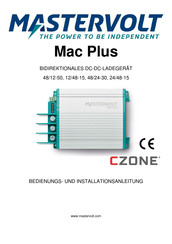 Mastervolt Mac Plus 48/24-30 Bedienungs- Und Installationsanleitung