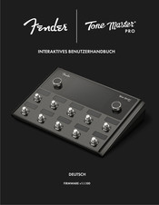 Fender Tone Master PRO Interaktives Benutzerhandbuch
