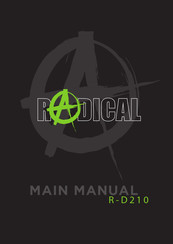 RADICAL R-D210 Bedienungsanleitung