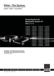 Rittal VX 8620.030 Montage- Und Bedienungsanleitung