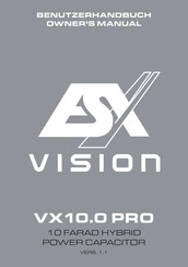 ESX VISION VX10.0 PRO Benutzerhandbuch