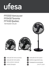 Ufesa FF0350 Vancouver Bedienungsanleitung