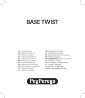 Peg Perego BASE TWIST Gebrauchsanleitung