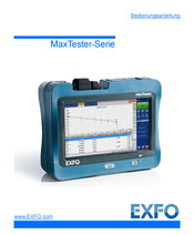 EXFO MaxTester Serie Bedienungsanleitung
