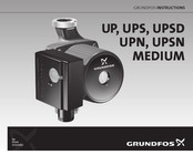 Grundfos UPSD UPN Anweisungen