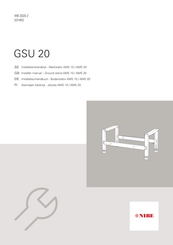 Nibe GSU 20 Installateurhandbuch