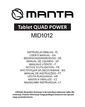 Manta MID1012 Bedienungsanleitung