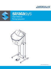 Stratasys Objet WaterJet Installations- Und Bediener Handbuch