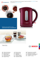 Bosch TWK7604 Gebrauchsanleitung