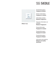 SSS Siedle FPM 611-02 Produktinformation
