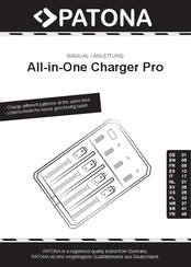 PATONA All-in-One Charger Pro Bedienungsanleitung