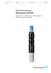 Endress+Hauser Memosens CCS55E Betriebsanleitung