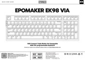 Epomaker EK98 VIA Schnellstartanleitung