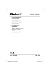 EINHELL GC-PM 46 S Originalbetriebsanleitung