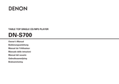 Denon DN-S700 Bedienungsanleitung