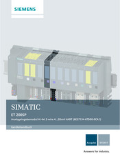 Siemens 6ES7134-6TD00-0CA1 Gerätehandbuch
