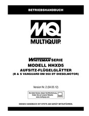 Multiquip Whiteman HHXD5 Bedienungsanleitung