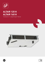 S&P ALTAIR 120 H Installationsanleitung